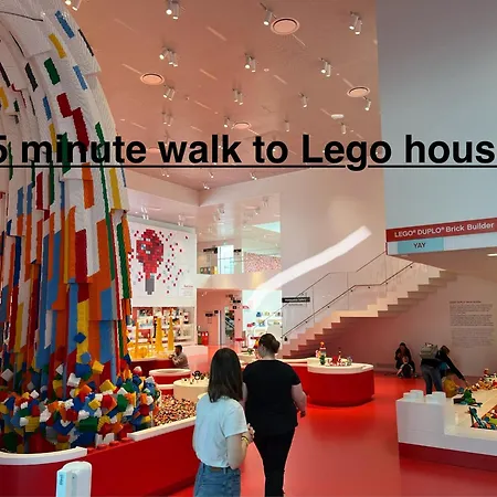 5 Minute Walk To Lego House - 50m2 Cozy Apartment- D Unit Billund